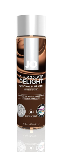 System JO - H2O lubricant Chocolate Delight оральная смазка со вкусом шоколада, 120 мл - sex-shop.ua