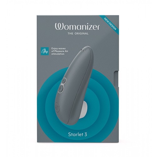 Вакуумный стимулятор клитора Womanizer Starlet 3 + Лубрикант 50 мл в подарок - sex-shop.ua