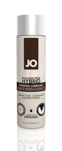System JO Silicone Free Hybrid Original - крем-змазка з кокосовим маслом, 120 мл